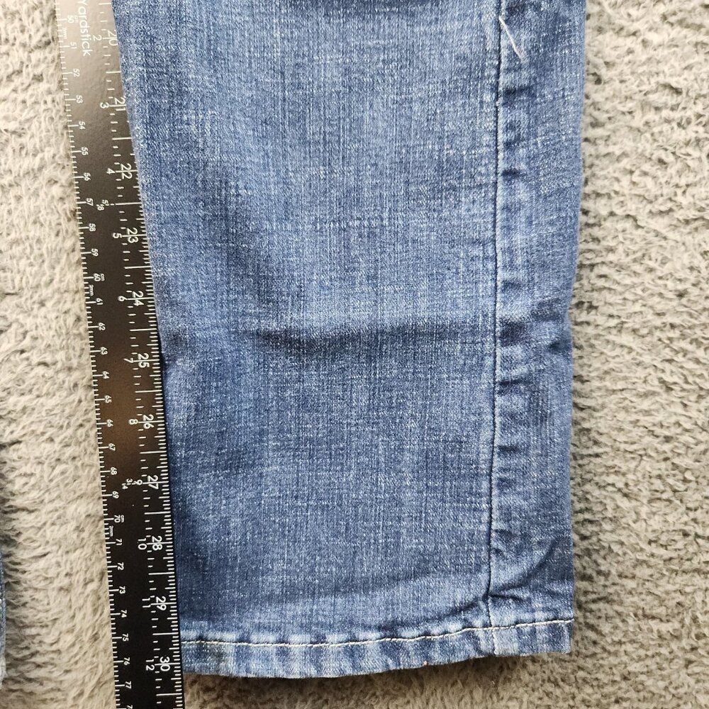 Wrangler Women’s Boot Cut Jeans Size 11 Blue Good Stretch Mid Rise Classic Denim - Picture 8 of 11